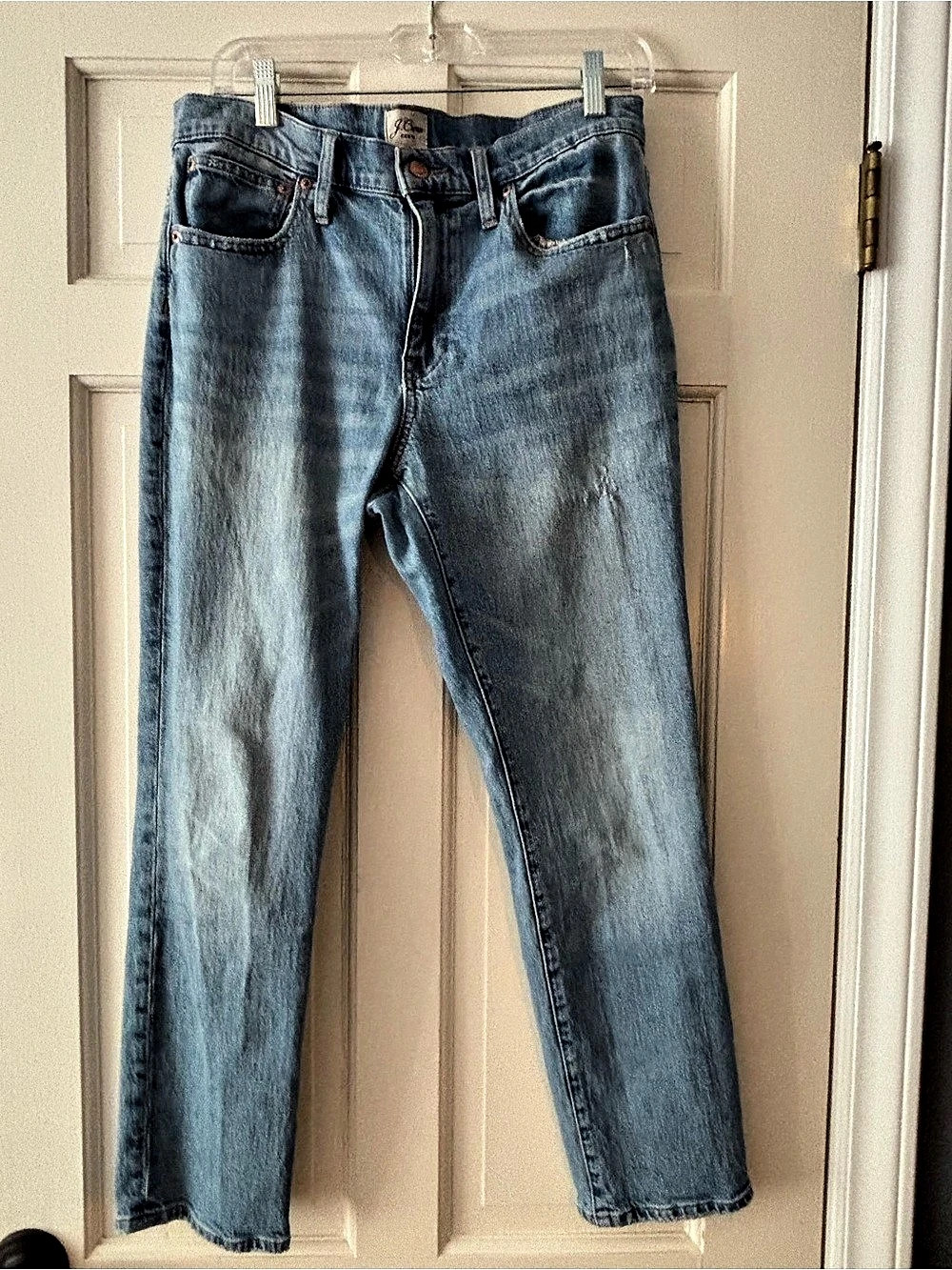 J. Crew Boyfriend Jean Slim Straight Leg Jeans Waist 28
